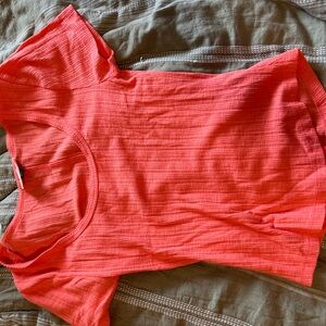 Women's Coral/Light Orange Top (NEVER WORN)